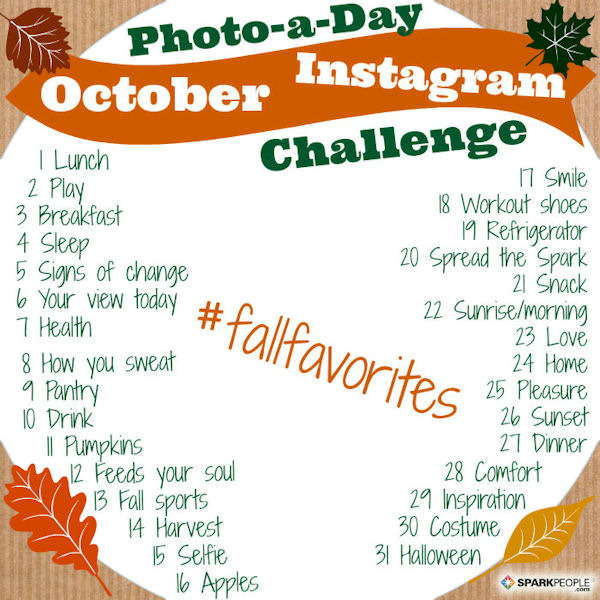 Join Our Photo-a-Day Challenge in October | SparkPeople