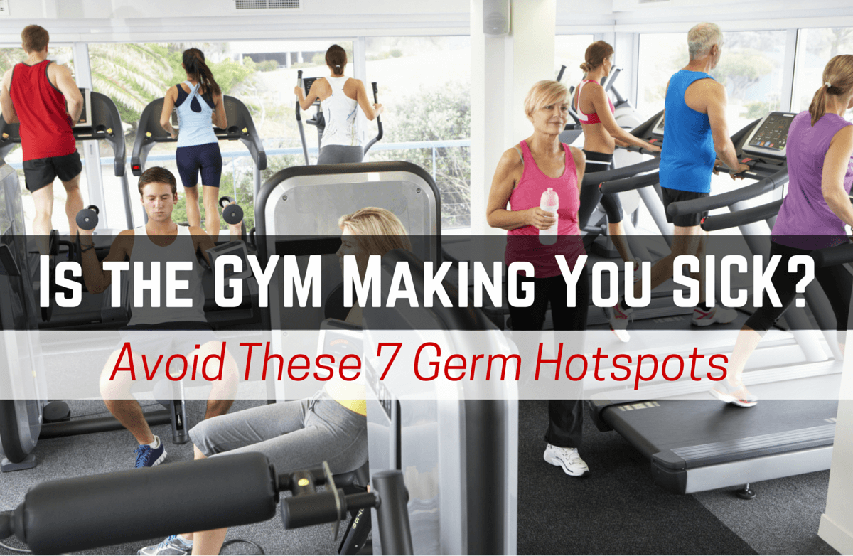 7 Places Germs Hide at Your Gym