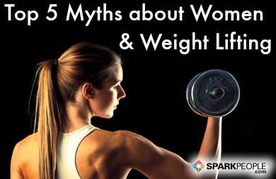 4 myths about lifting weights for women