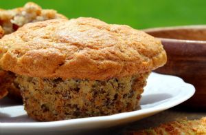  Flaxseed, Wheat, and Bran Muffins