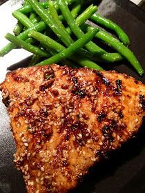 Asian Sesame Broiled Tuna Steak Recipe