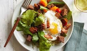 Easy Salads-BLT Salad with Egg (292 cal)