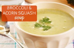 Broccoli Acorn Squash Soup