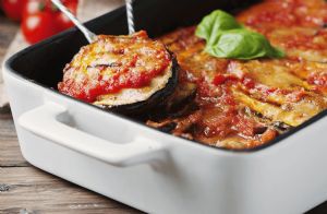 Low-Fat Eggplant Parmesan