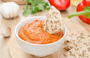 Roasted Red Pepper and Butternut Squash Dip