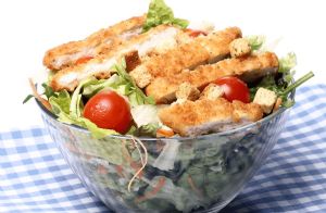 Skinny Chicken Parmesan Salad