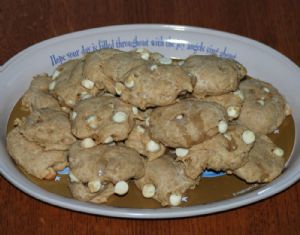 White Chocolate Chip Cookies - Diabetic friendly 