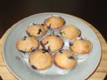 Whole Grain & Honey Blueberry Muffins
