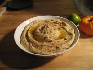 Hummus with Peanut Butter