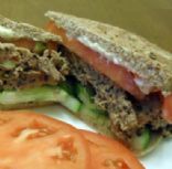 Mediterranean Meatloaf Sandwich