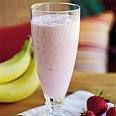 Banana Berry Protein Shake (lowest carb/fat/cal)