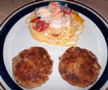 Lobster, shrimp and crab cakes