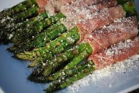 Asparagus Ham & Onion Appetizer