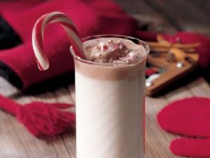 Iced White Chocolate Peppermint Protein Shake