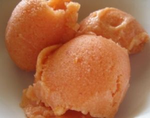 Raw Peach Sorbet