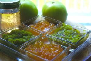 Orange-Green Tomato Relish