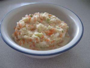 Cole Slaw, Homemade low fat