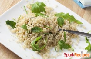 Lime Quinoa Salad with Mint