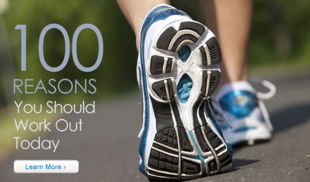 100 Reasons You Should Work Out Today