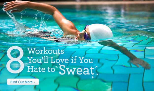 8 Workouts You'll Love if You Hate to Sweat