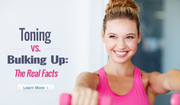 Toning vs. Bulking Up: The Real Facts