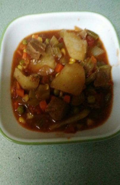 Frs' Slow- cooker Beef Stew