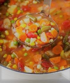 12 Veggie Vegetarian Soup 