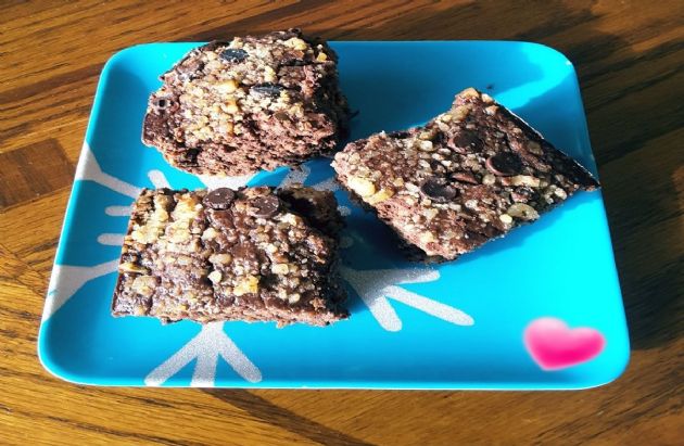 PARISGRL7'S Black Bean & Oats Protein Brownies