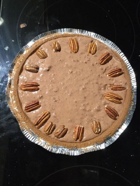 Chocolate Cream Pudding Ice Box Pie