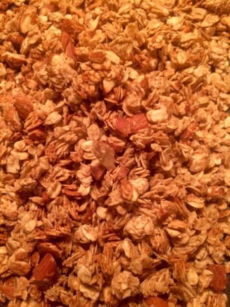 Peanut butter granola