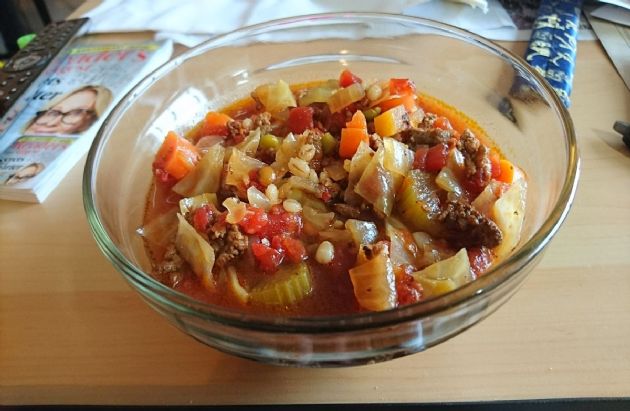 Vegetable Hamburger Soup