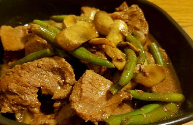 Skillet Beef Stew Recipe | SparkRecipes