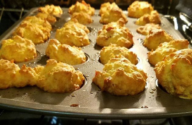 HE Bacon Cheddar Muffins