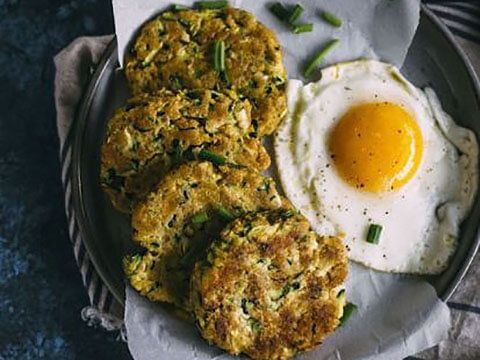 4 Ingredient Zucchini Fritters