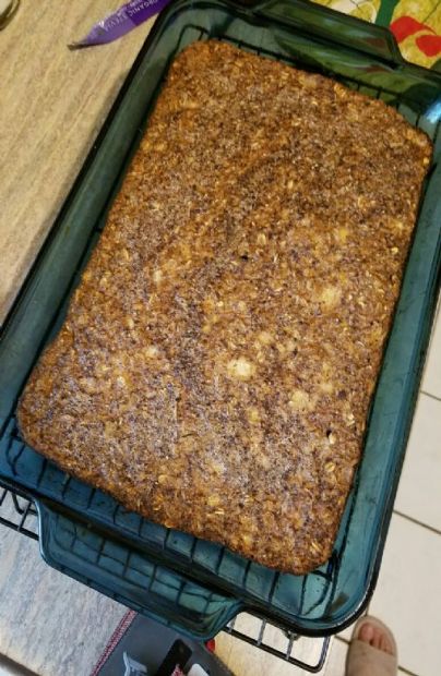 6Wbmo Spicy Oatmeal Banana Bar