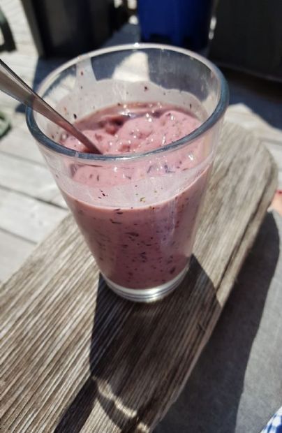 banana strawberry smoothie