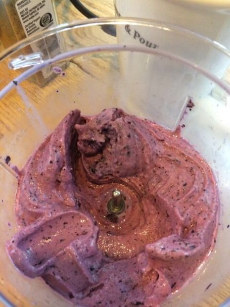 Blueberry Ice Cream 