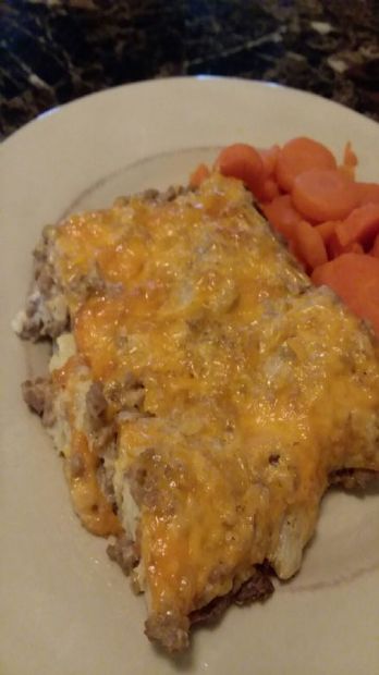 Hamburger Cauliflower Casserole