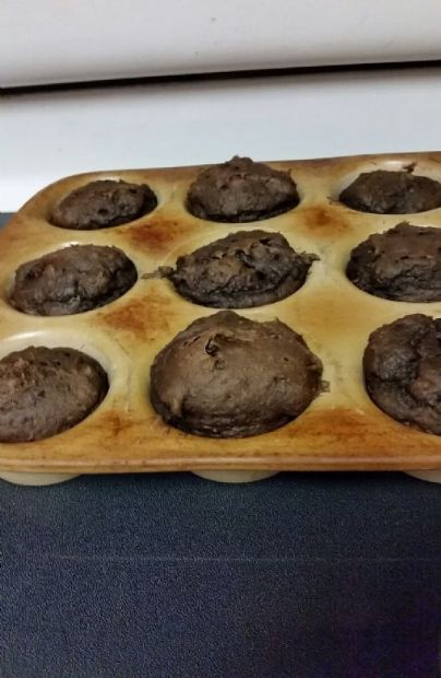 Chocolate Pumpkin Muffins