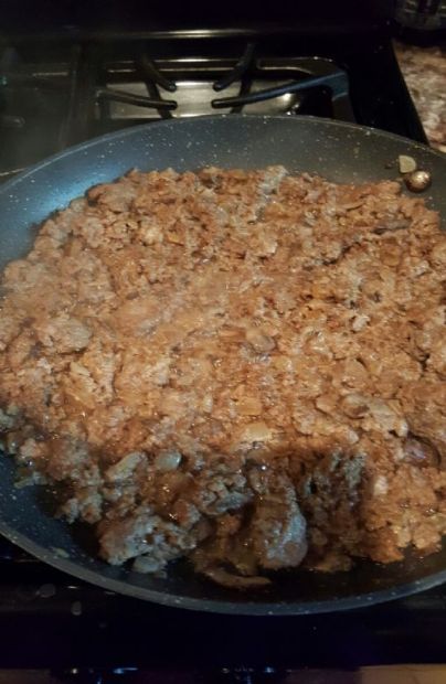 Ground Beef with Mushrooms