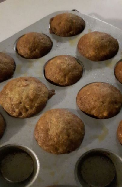 Carrot Apple Mini Muffins