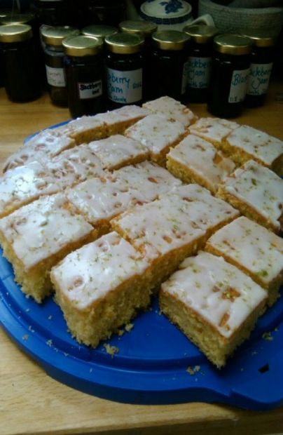 Lime traybake Recipe | SparkRecipes