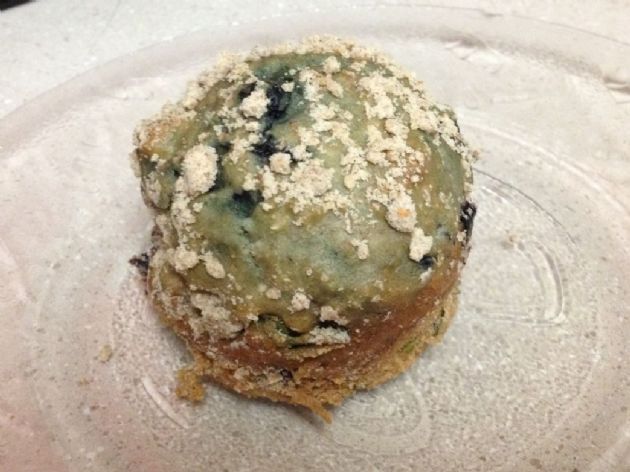 Abby Healthy Blueberry Spinach Muffins