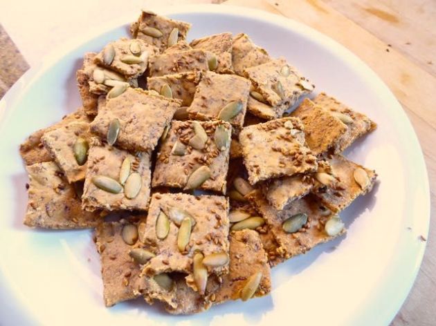 Almond Meal Crackers