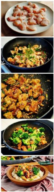 Amber's Lighter Sesame Chicken