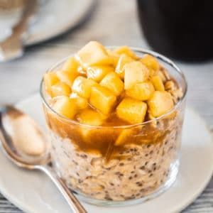 Apple Pie Overnight Oats