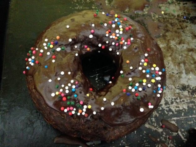 Baked Chocolate Donut