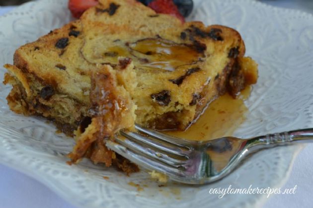 Baked Raisin Bread French Toast