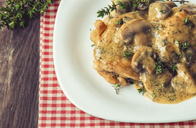 Balsamic Chicken with Mushrooms