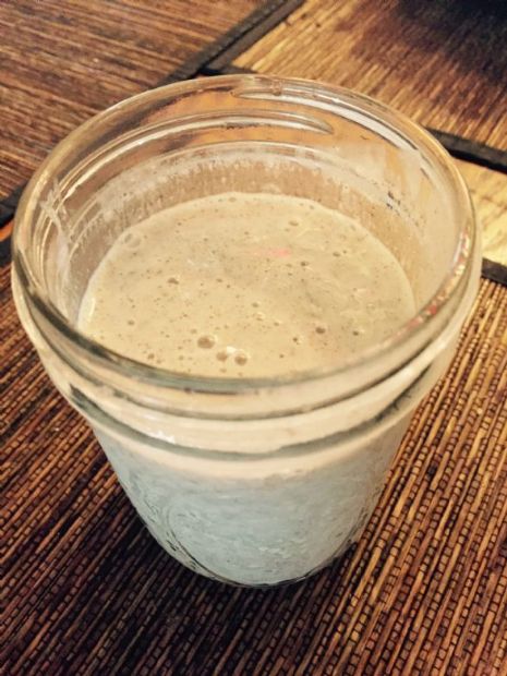 Banana Almond Chia Seed Smoothie